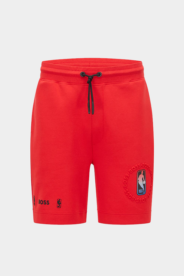 ΒΕΡΜΟΥΔΑ NBA SHORTS BOSS - 645 ΚΟΚΚΙΝΟ
